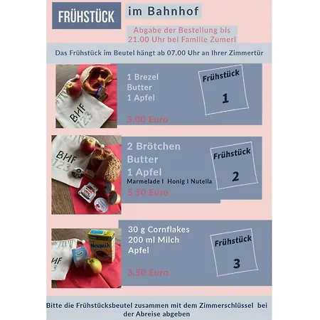 Mini-hôtel Bahnhof 123 Fridingen an der Donau